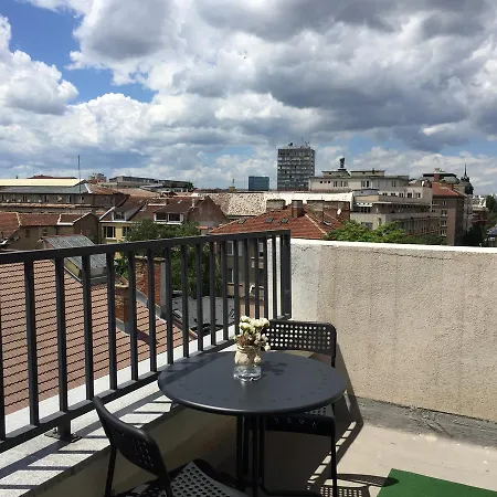 Rooftop Oscar Rooms Sofia Exterior photo